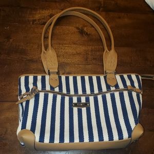 Rosetti brand blue & white purse.  Like New - Very Nice!